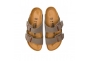 Ciabatta Birkenstock Arizona BS Birko Flor doppia fascia stone code 0151213