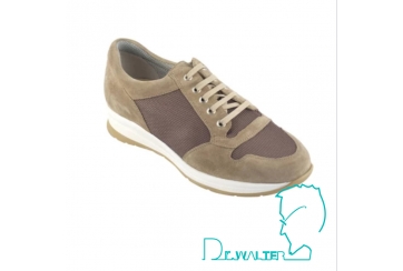 Ecosanit Mod. Debby scarpa da uomo biomeccanica taupe plantare estraibile 41