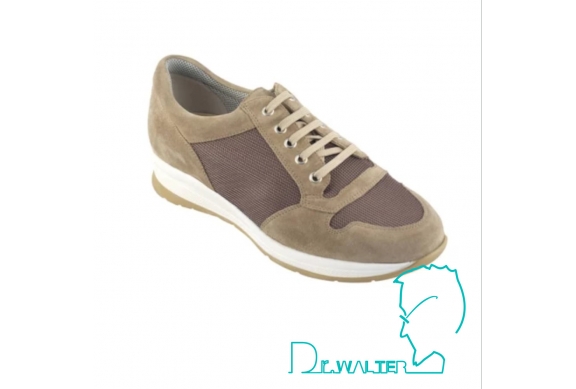 Ecosanit Mod. Debby scarpa da uomo biomeccanica taupe plantare estraibile 41