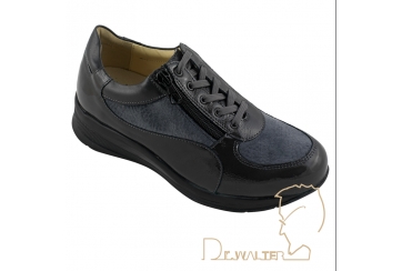 Ecosanit Mod. Dorotea sneaker biomeccanica donna predisposta chiusura zip